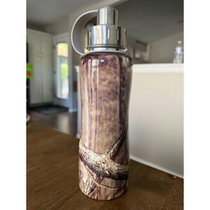 NEW EcoVessel 24 oz Insulated Stainless Steel Water Bottle Camo Outdoor